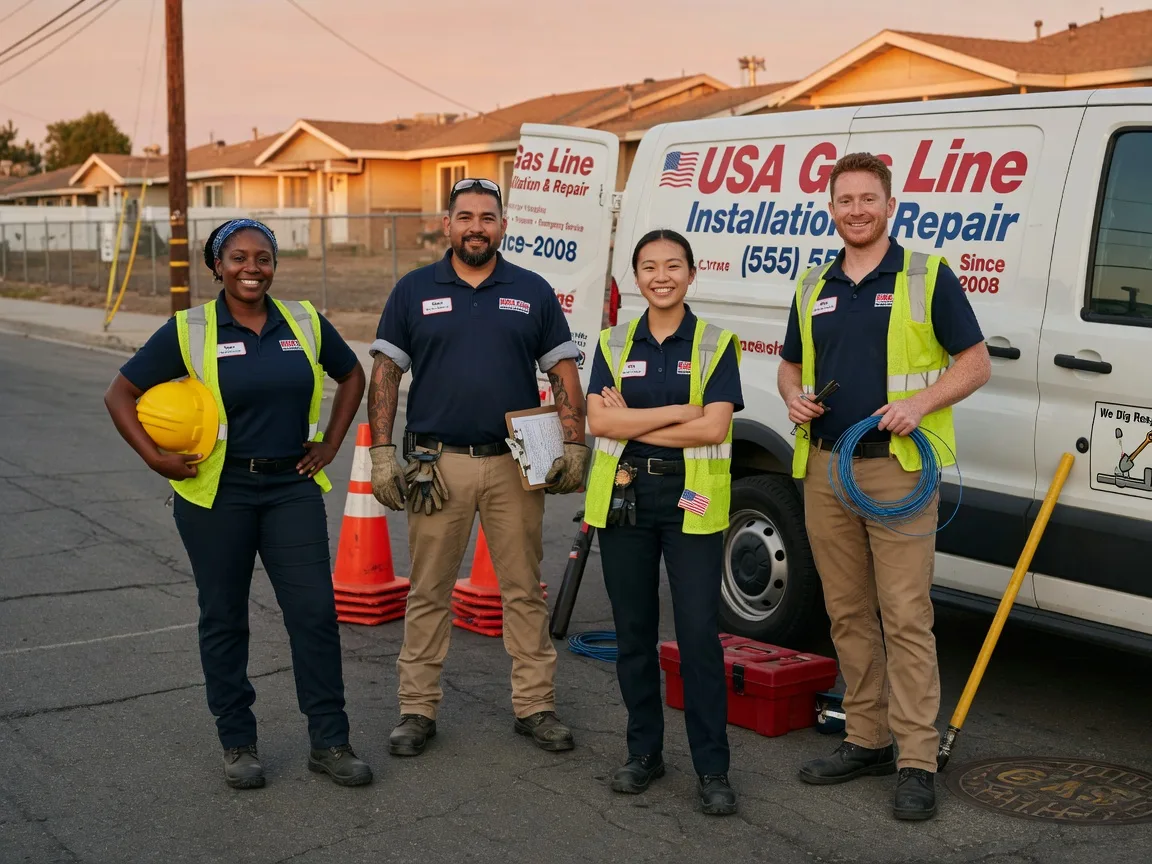 Gas Line Installation company in New Holland, SD